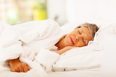 senior-woman-sleeping